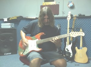 Bill Watson Playing Psychedelic Strat
