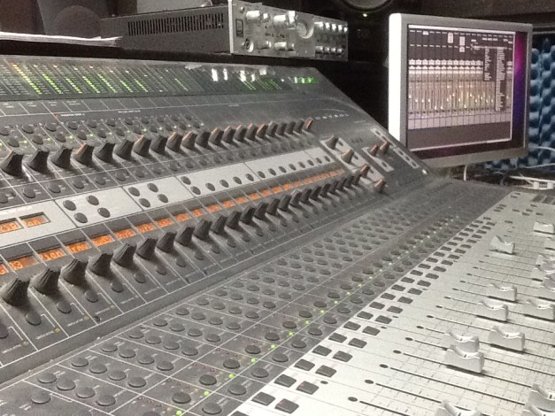Nashville Trax Mixing Board Shot
