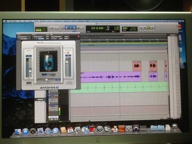 Vocal Tube Saturation In use on a Play It Again demo... well, demo!