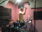 Rascal Flatts drummer Jim Riley overdubs shaker